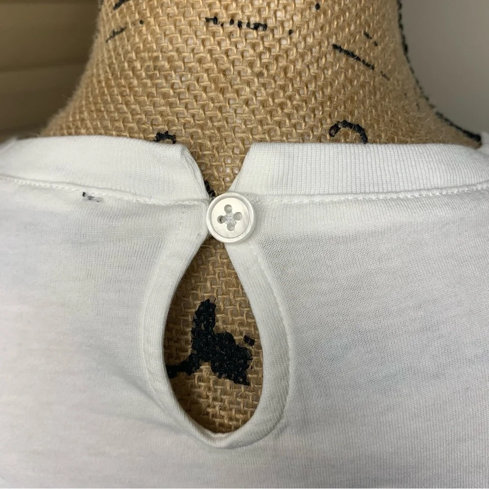 J. Crew Bubble Sleeve T-Shirt